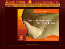 Tablet Screenshot of karin-noerr.de